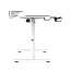 ULTRADESK HIGHLANDER XXL Bílý pracovní stůl s elektrickým nastavením