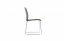 Jednací stohovatelná židle Sego STREAM – čalouněný sedák, více barev - Čalounění STREAM: Černá
