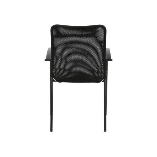 Jednací kovová židle Office Pro TRITON SL – s područkami, více barev - Čalounění Triton SL: F85 černá