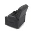 Relaxační křeslo s elektrickým polohováním HOMER - látka, šedá