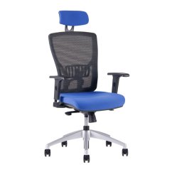 Kancelárska ergonomická stolička HALIA MESH SP – s podhlavníkom, viac farieb