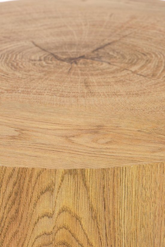 Konferenčný stôl BROOKLYN S – oceľ, dekor dub