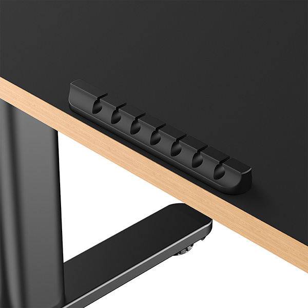 Elektricky výškově stavitelný stůl pro děti PULSAR — 120 cm, černá