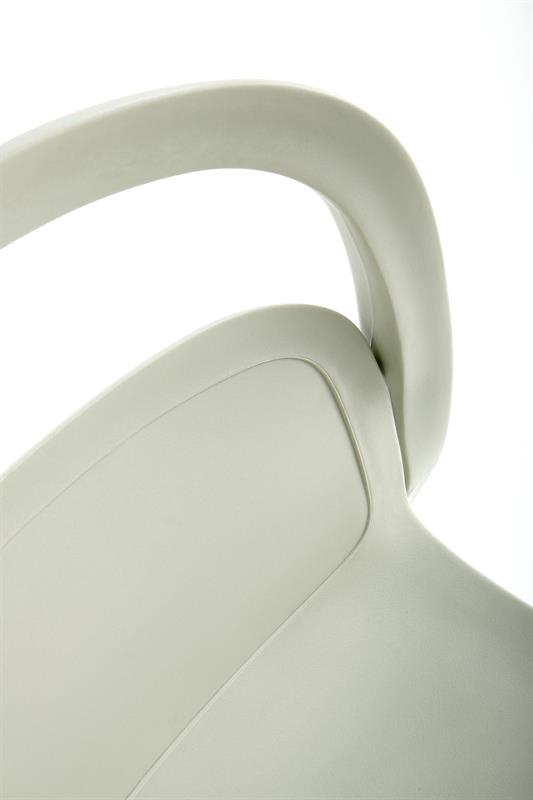 Plastová židle LESLIE — mátová Halmar