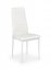 Jídelní židle PIETRE – kov, ekokůže, více barev - PIETRE: bílá