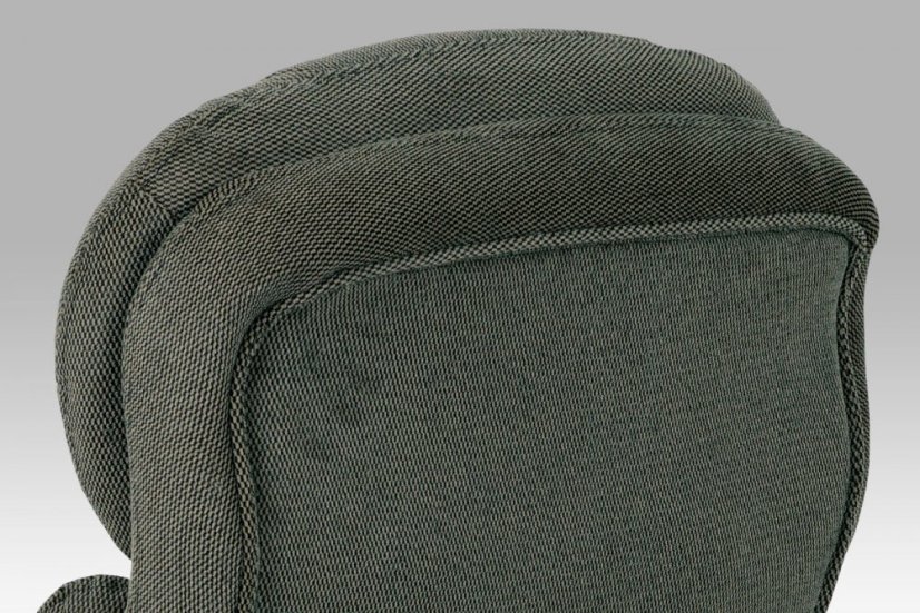 Kancelárske kreslo na kolieskach VERNON – s podrúčkami, čalúnené