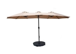 Slunečník DOUBLE ZWU-307 béžový