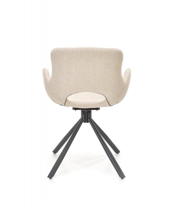 Jedálenské kresielko BANFF - látka béžová