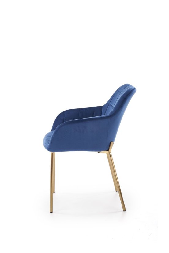 Jedálenské kresielko ATLANTA II — kov, látka, viac farieb