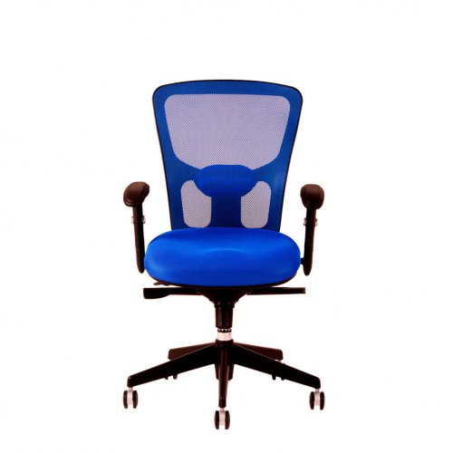 Kancelářská židle na kolečkách Office Pro DIKE BP – s područkami - Čalounění Dike: Červená DK 13