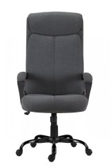 Kancelárske kreslo Nevada Large  — látka, antracit, nosnosť 150 kg