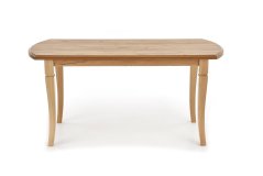 Jídelní rozkládací stůl FREDERIK –? 160x90x74 (+80), dřevo, dub craft Halmar