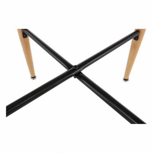 Barový stolek IMAM – bílá / dub
