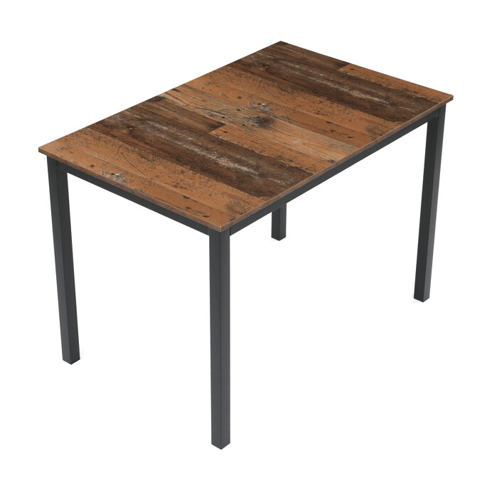 Jedálenský stôl TOMSO – 110x70 cm, MDF old wood Autronic