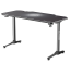 Herný stôl ULTRADESK FRAG WHITE – 140x66x76cm, so stojanom Ultradesk BEAM