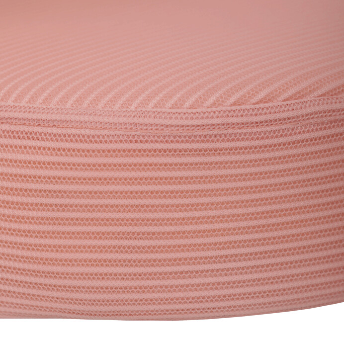 Dětská výškově nastavitelná židle AERO – růžová síťovina Autronic