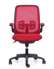 Kancelářská otočná židle Sego SIMPLE NEW - červená