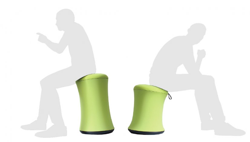 Balančný taburet Antares DINKY – viac farieb - Farebné varianty Dinky: Zelená