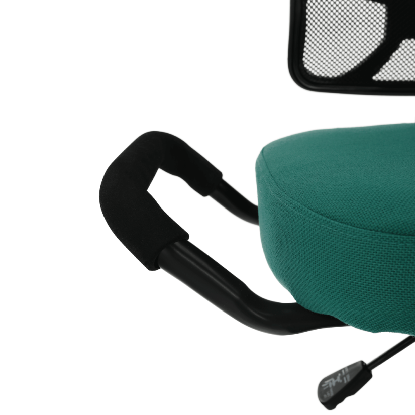 Ergonomická kľačadlo RUFUS – zelená látka