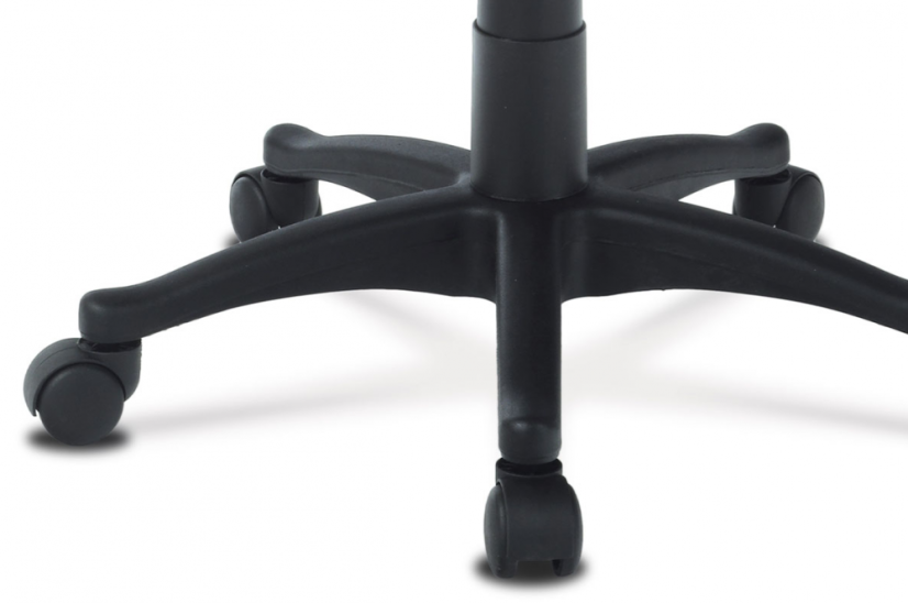 Kancelárska stolička na kolieskach PIX – čierna/zelená