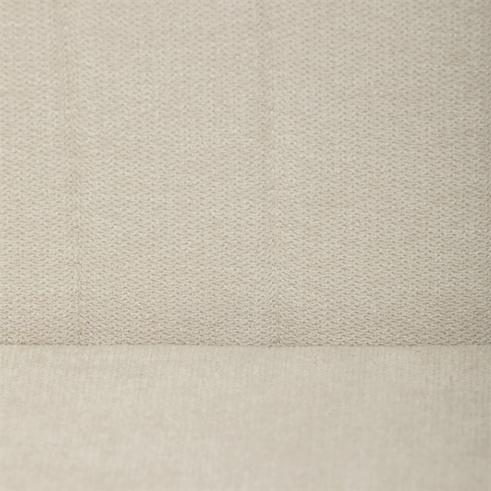 Elegantná jedálenská stolička LENA Autronic s krémovou látkou a sivými nohami