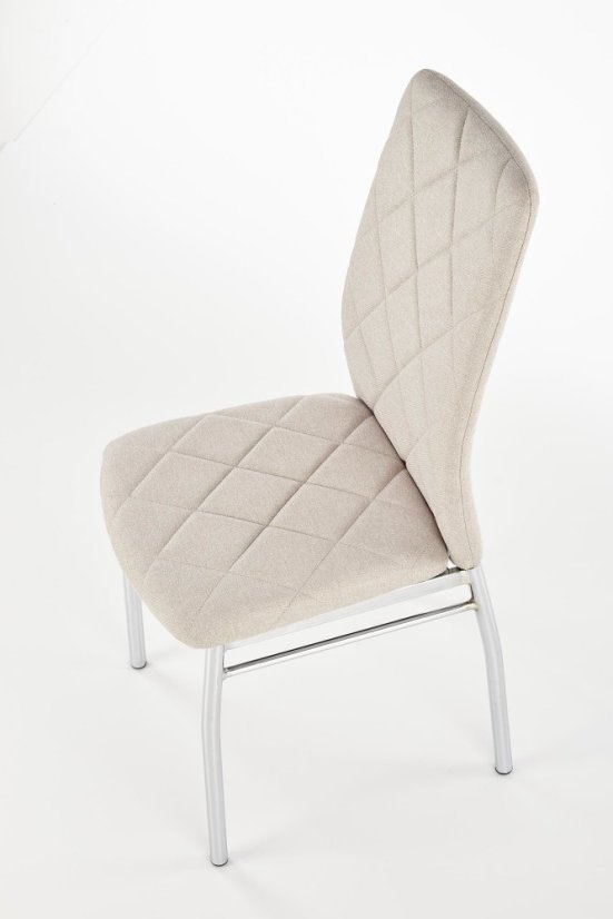 Jedálenská stolička LEMUR – látka, béžová