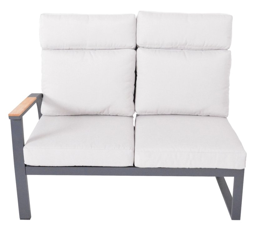 ANNECY rohová hliníková souprava