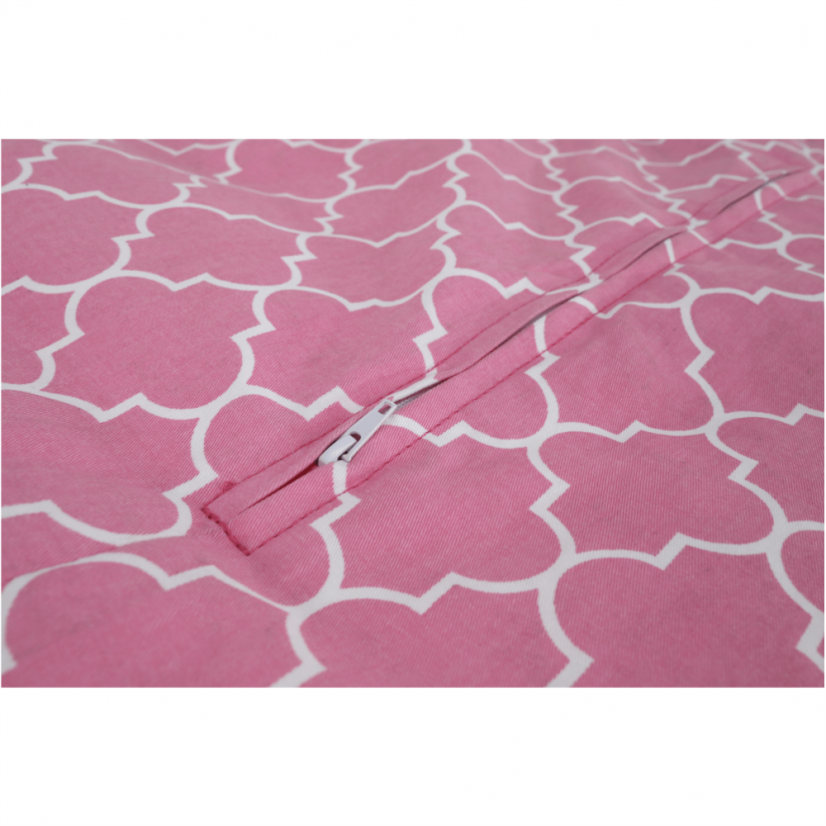 Sedací vak GOMBY — 60x50, látka, viac farieb - Gomby: ružový