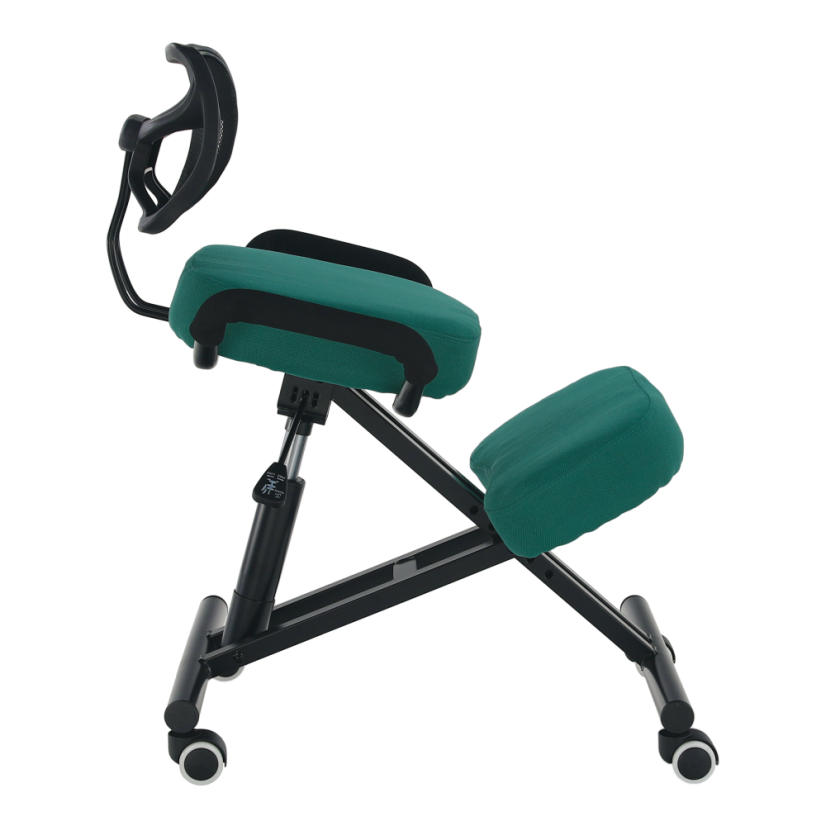 Ergonomická kľačadlo RUFUS – zelená látka