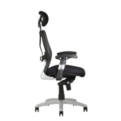 Ergonomická kancelárska stolička na kolieskach SATURN – s podrúčkami, viac farieb