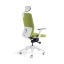 Kancelárska ergonomická stolička BESTUHL J2 WHITE SP — viac farieb, s podhlavníkom - Čalúnenie J2 WHITE SP: Čierna 201