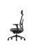 Ergonomická kancelárska stolička K42 SP – sieť/čalúnená, sivá