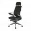 Kancelářská ergonomická židle Office Pro KARME MESH —  více barev - Čalounění KARME MESH: Modrá žíhaná