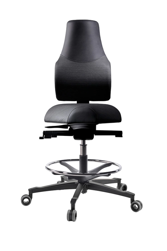 Zdravotní židle THERAPIA STANDI zvýšená -⁠ na míru, eko kůže, více barev