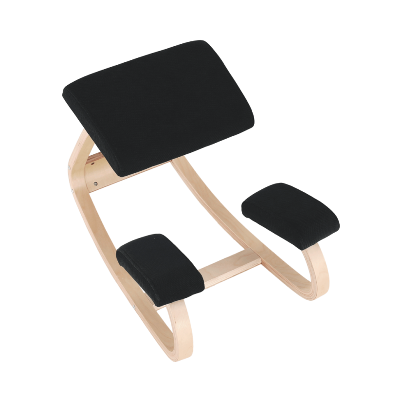 Ergonomická balančná klekačka RENAR – čierna prírodná