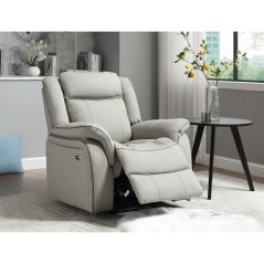 TV polohovací křeslo MAURUS — elektrické, lanýžová , nosnost 150 kg Autronic