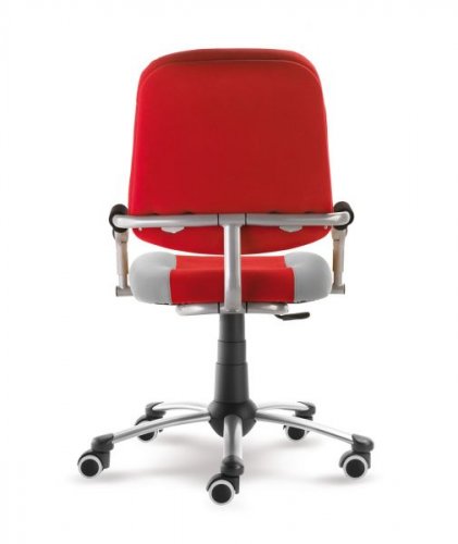 Rostoucí dětská židle na kolečkách Mayer FREAKY SPORT – s područkami - Čalounění Freaky Sport: Aquaclean červená/šedá 2430 08 399