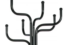 Vešiak stojanový RAMKO - 188 cm, kov, čierny mat