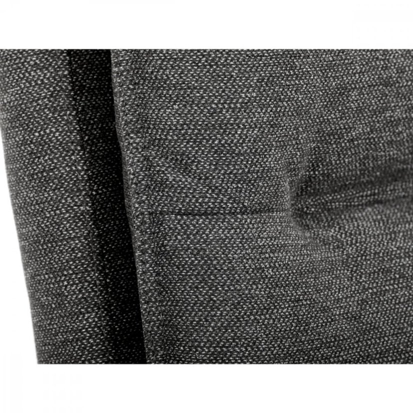 Kancelárske kreslo EZRA — kov, látka, sivá