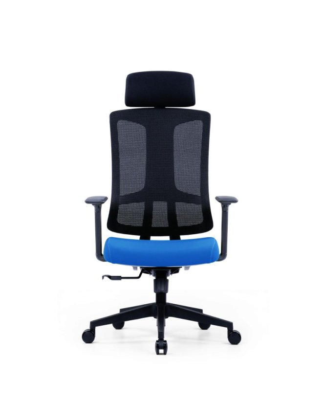 Kancelárska ergonomická stolička SLIDE — viac farieb - Slide - barevné provedení: Sivá