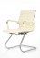 Konferenční židle PRESTIGE – krémová ekokůže