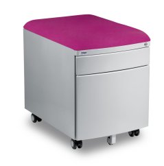 Pojazdný kontajner Mayer 32P8 30 208 — strieborný, ružový aquaclean