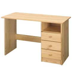 PC dřevěný stůl VIRED — masiv borovice IDEA nábytek