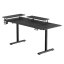 Elektricky výškově nastavitelný pracovní stůl HIGHLANDER XXL BLACK, 160x70 cm Lama Plus