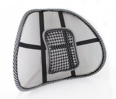 Chrbtová masážny opierka – čierna