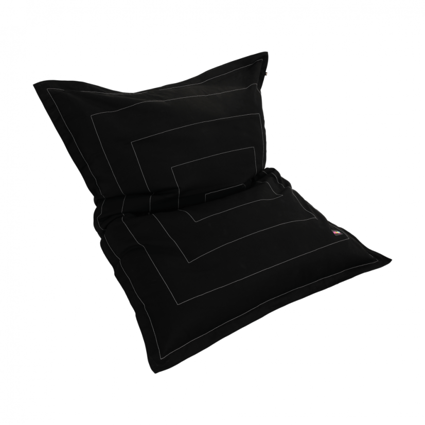 vonkajšie sedací vak BADYL - 140x180, látka, sivá