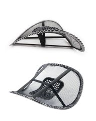 Chrbtová masážny opierka – čierna