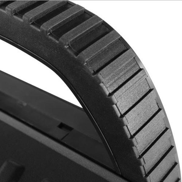 Ergonomická podložka pod nohy - čierna