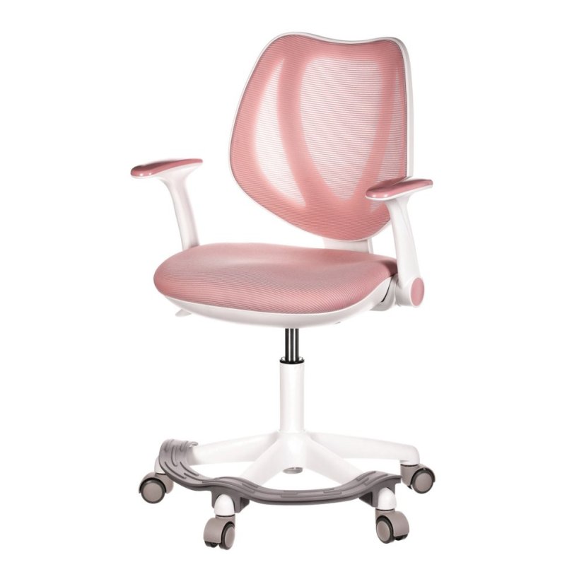 Detská stolička na kolieskach STARLIGHT — sieť, viac farieb - Barevné provedení STARLIGHT: Ružová