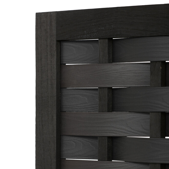 Elegancia v priestore: Čierny drevený paraván LIVARO Autronic